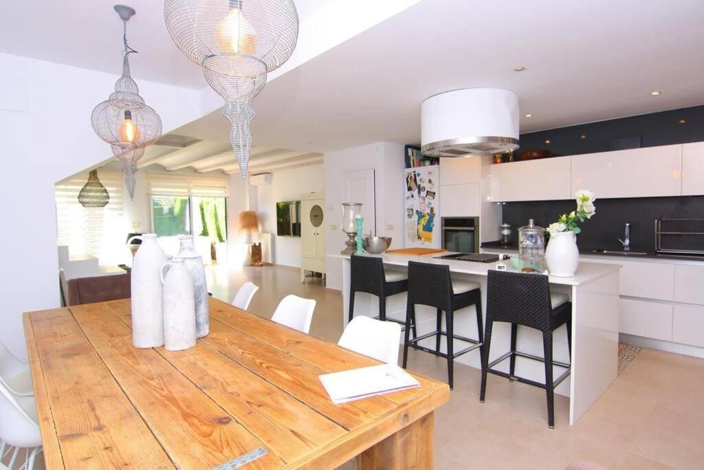 Beach House - Golden Park Villa Xabia Bagian luar foto