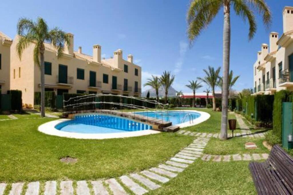 Beach House - Golden Park Villa Xabia Bagian luar foto